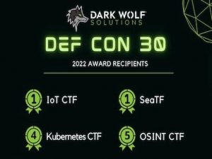 Dark Wolf wins multiple events at DEF CON 30